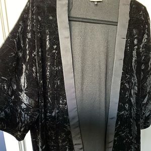 Crushed Velvet Cardigan